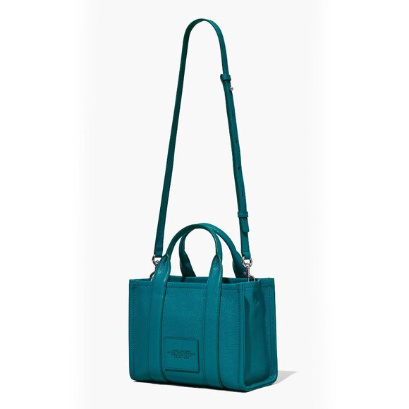 MARC JACOBS The Leather Small Tote – Harbor Blue - Picture 5 of 10